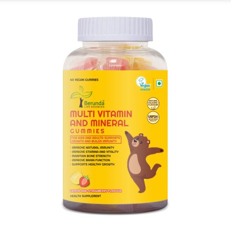 “Berunda Life Sciences’ Multivitamins and Minerals Gummies: A Delicious Boost for Your Health”